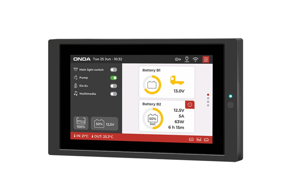 The new ONDA Linde Touch Panel | © AL-KO Fahrzeugtechnik-Gruppe